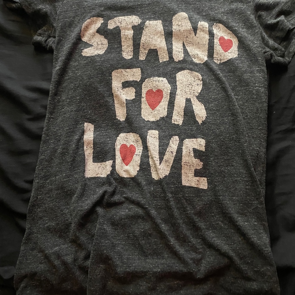 A cute small tee shirt standing for love!